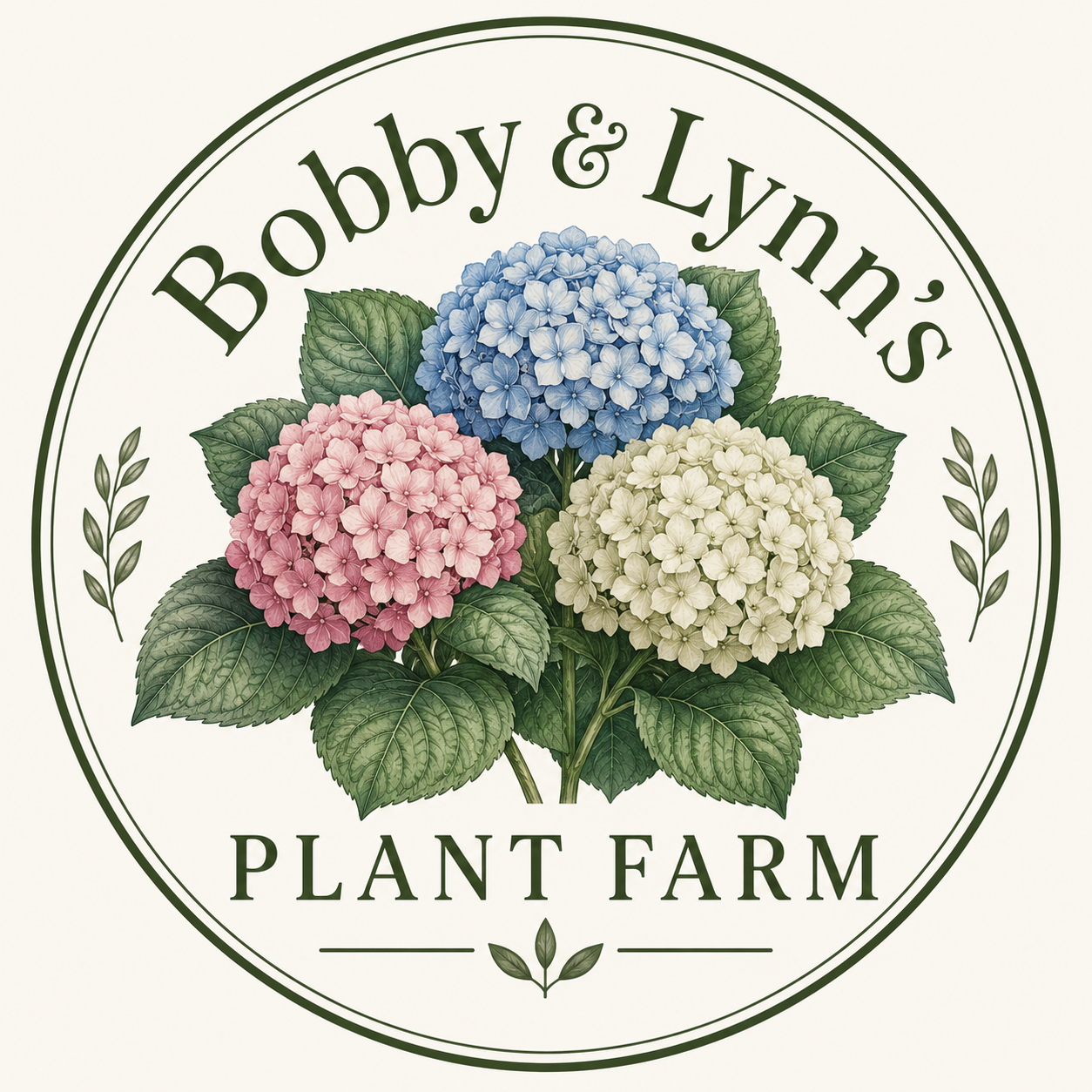 Bobby and Lynn's Plant Farm logo