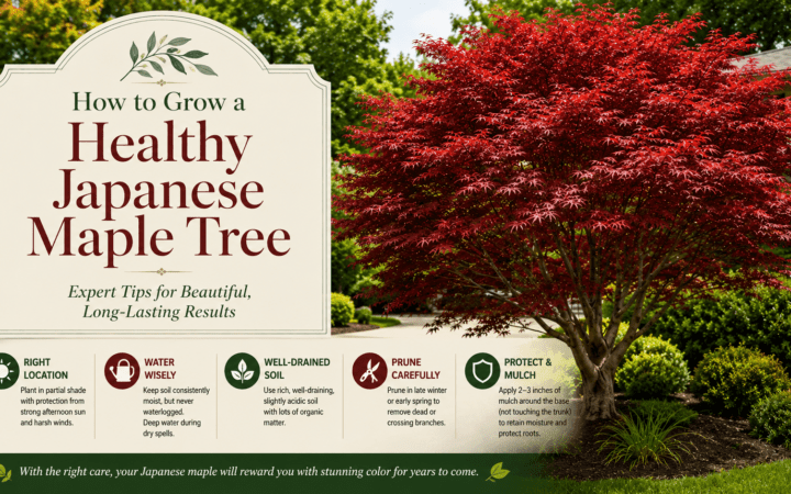 Growing Healthy Japanese Maples