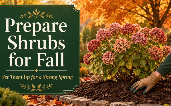 Prepare Shrubs for Fall