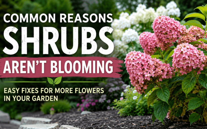Reason Plants are Not Blooming