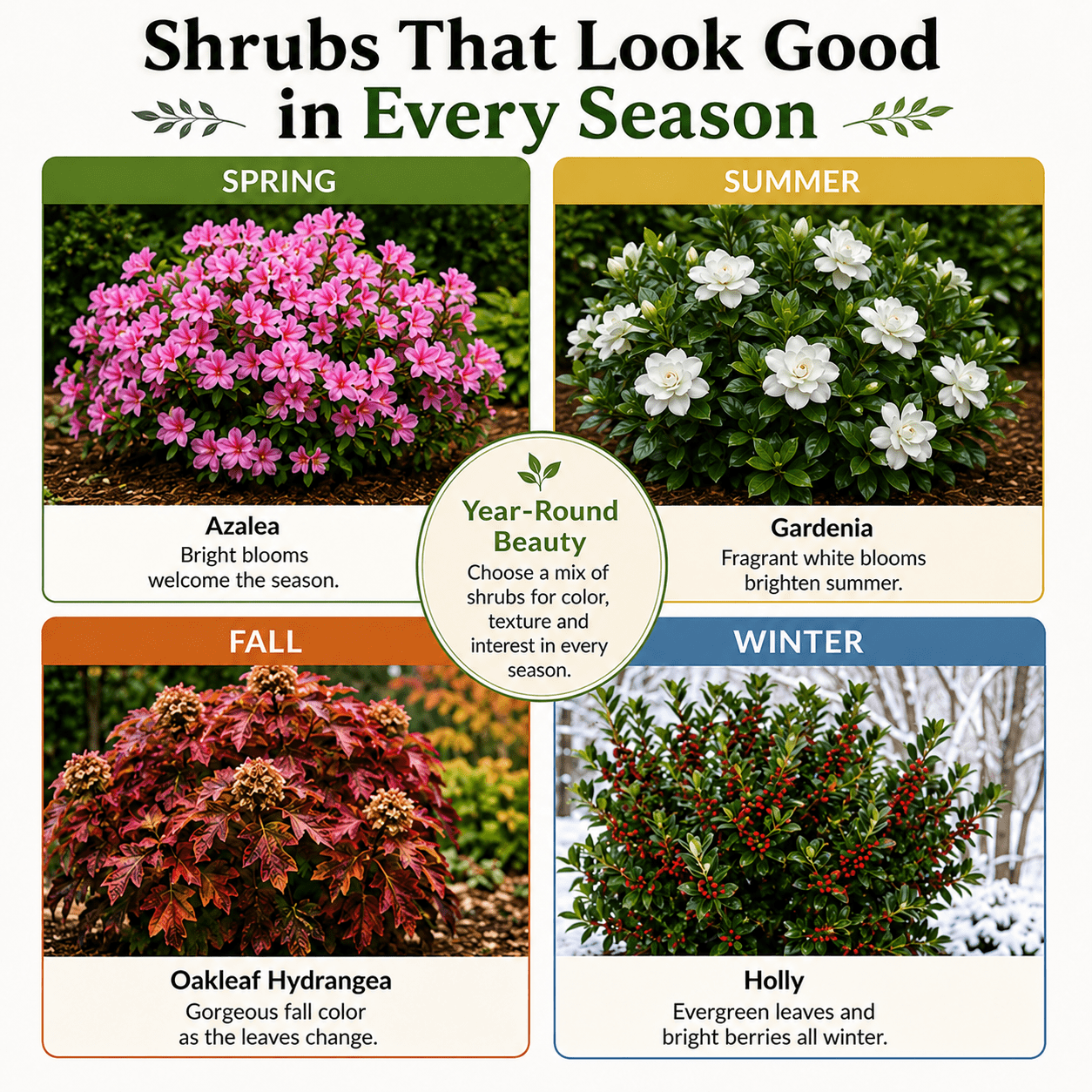 Check Shrubs How to Choose Shrubs That Look Good in Every Season
