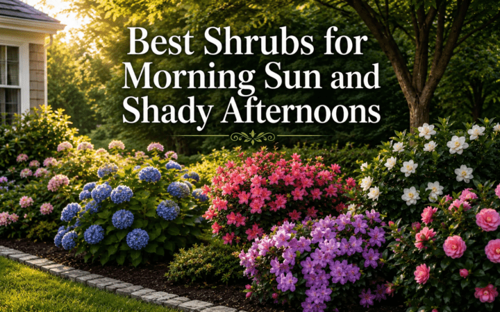 Best Shrubs for Morning Sun Afternoon Shade