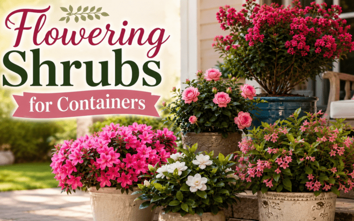 Flowering Shrubs for Containers