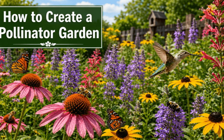 How to Create a Pollinator Garden