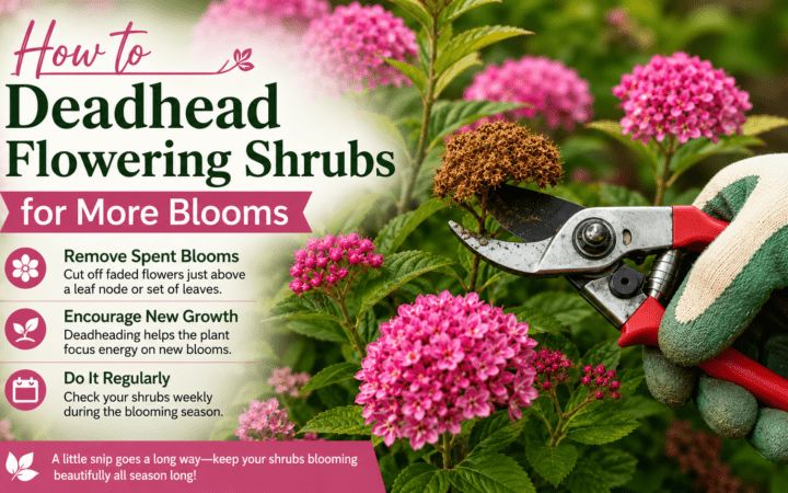 How to Deadhead Flowering Shrubs
