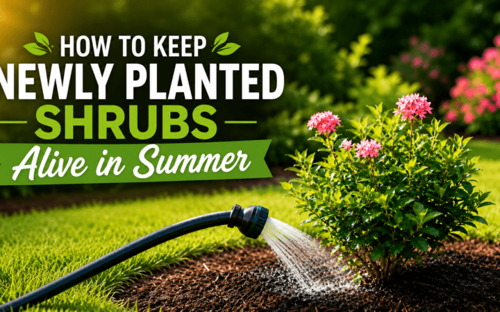How to Keep New Plants Alive