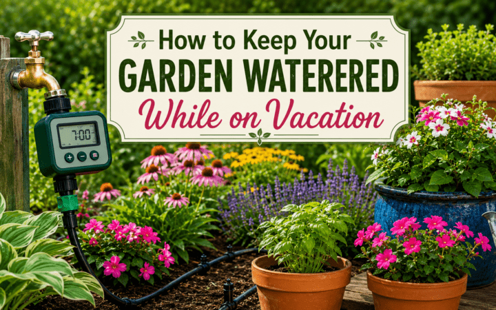 How to Keep You Garden Watered When You on Vacation
