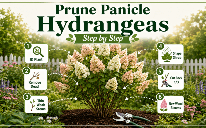 How to Prune Panicle Hydrangeas