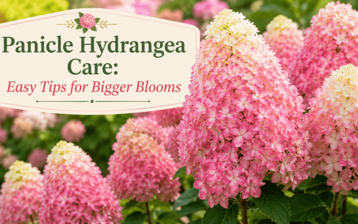 Panicle Hydrangea Care