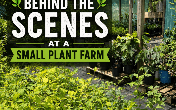 Plant Farm Behind the Scenes