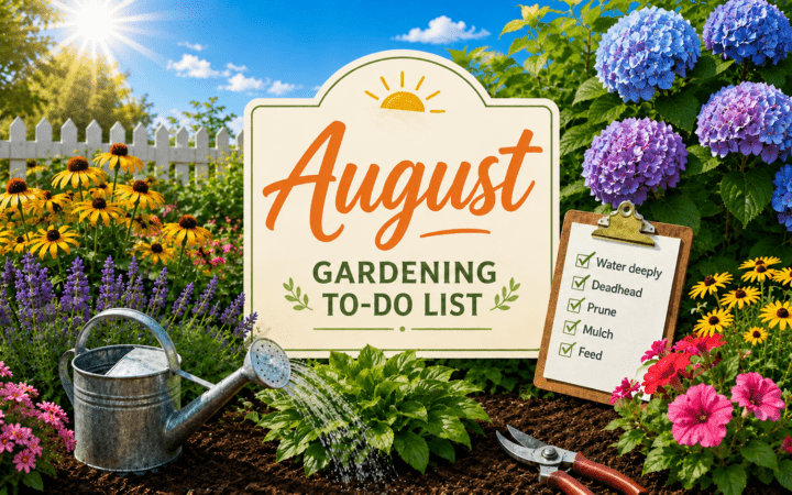 August Garden To Do List
