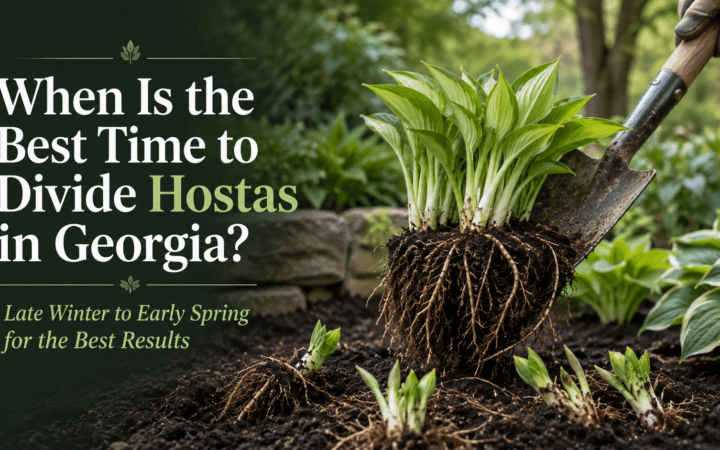 Best time to Divide Hosta in Georgia