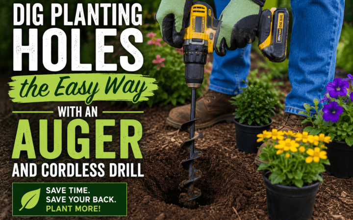 Digging Planting Holes