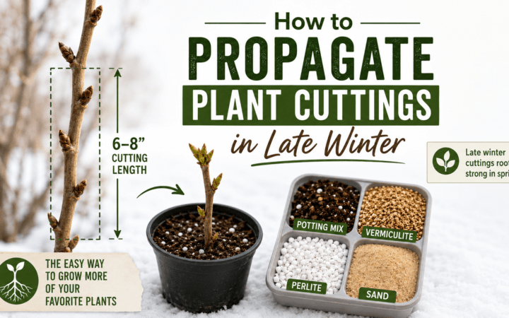 How to Propagate Plant Cuttings in Winter