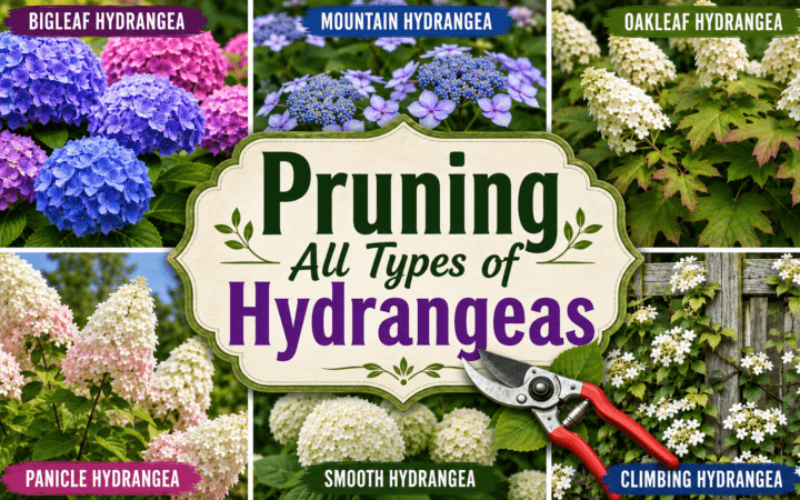 How to Prune All Types of Hydrangeas