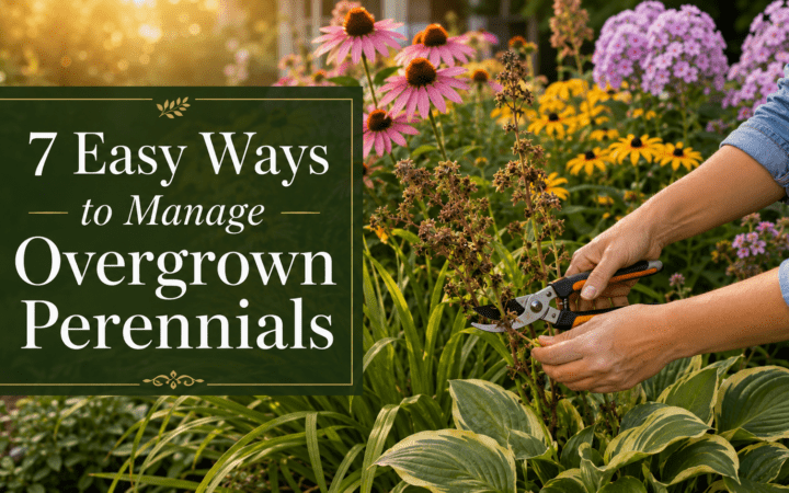 Managing Overgrown Perennials