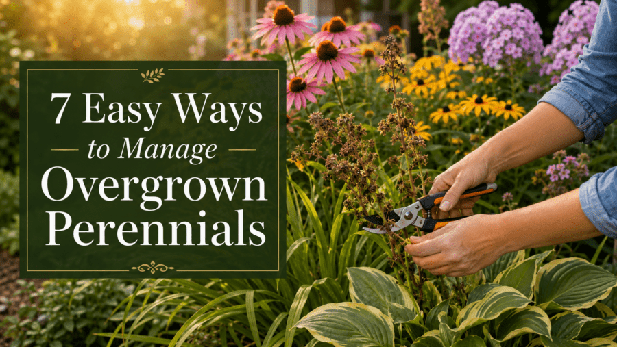 Managing Overgrown Perennials