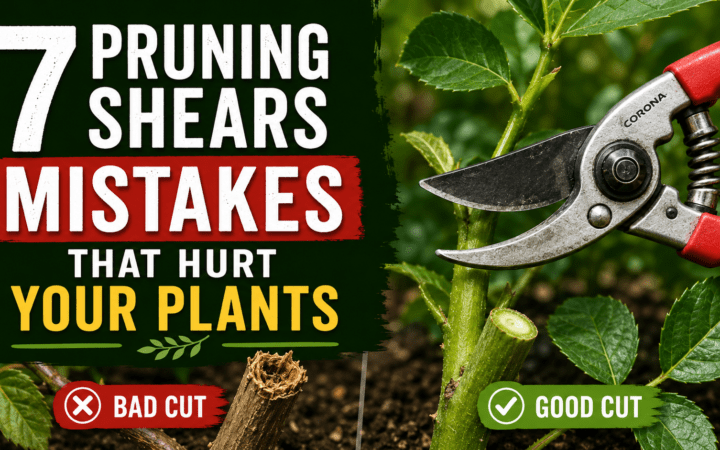 Pruning Shear Mistakes