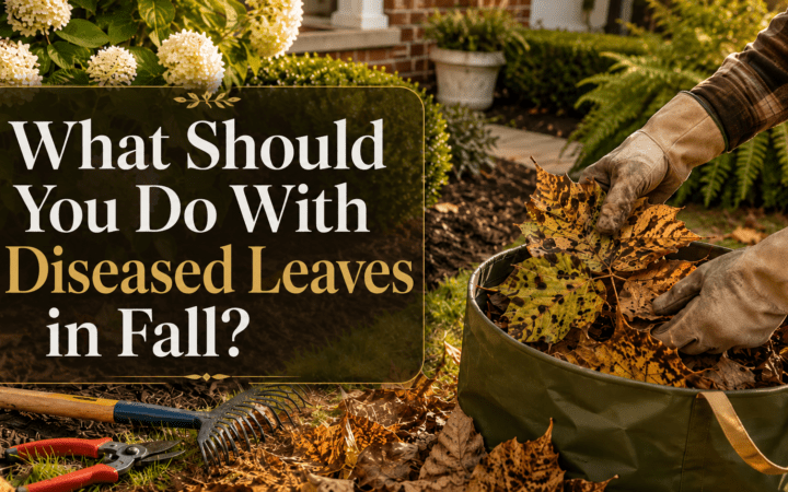 What Should I do With Diseased Leaves