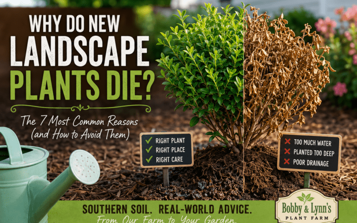 Why New Plants Sometimes Die