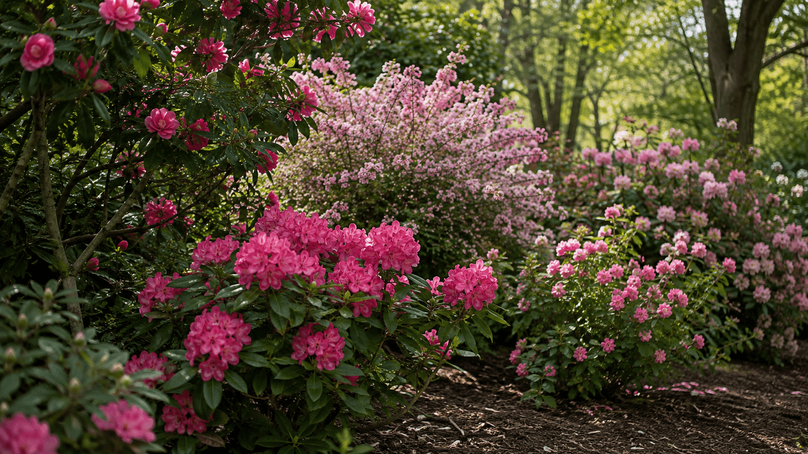 A picture of Pink Flowering Shrubs