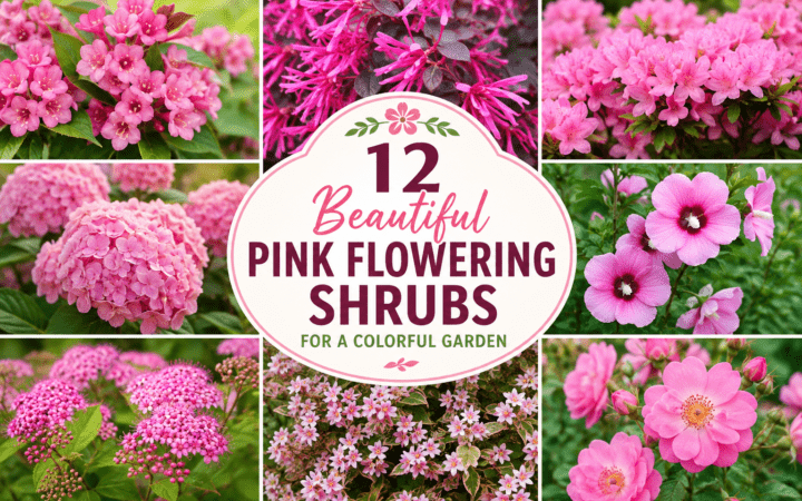 a picture of Pink Flowering Shrubs
