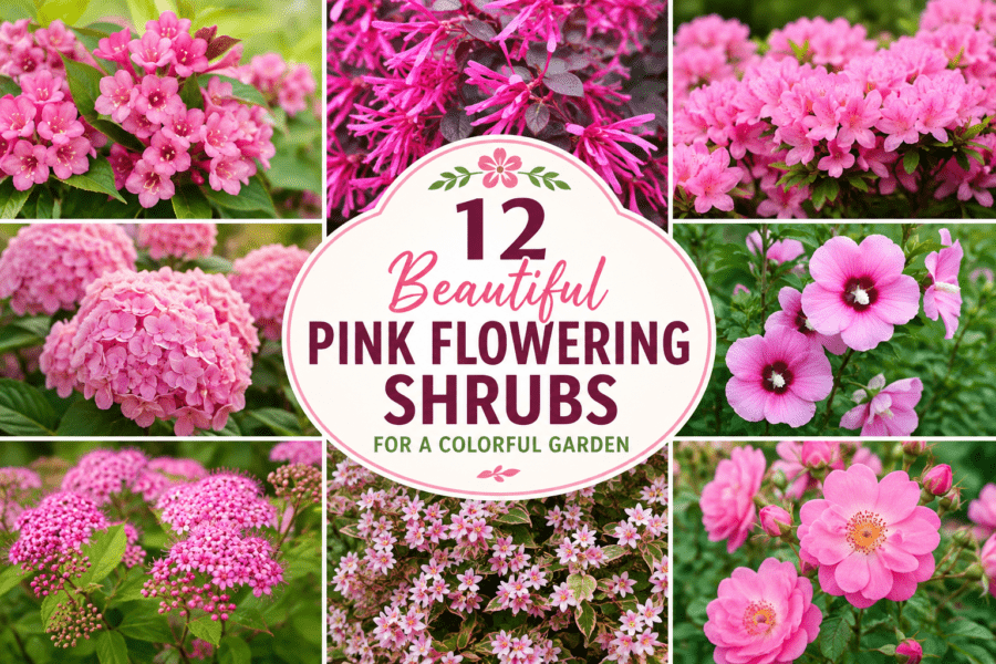 a picture of Pink Flowering Shrubs