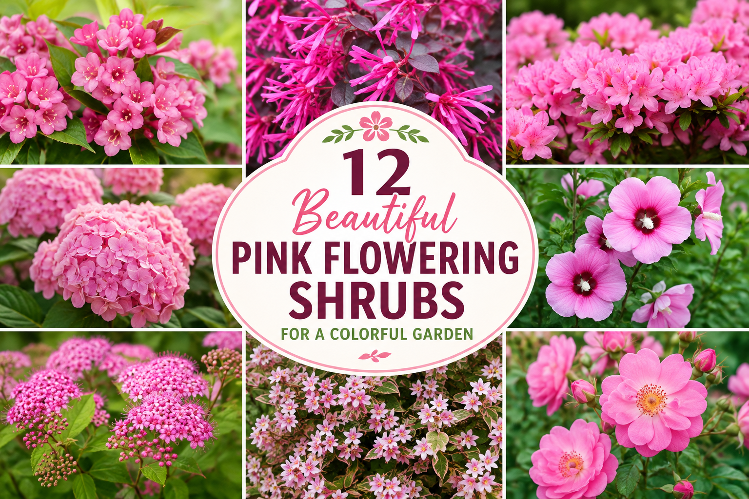 a picture of Pink Flowering Shrubs