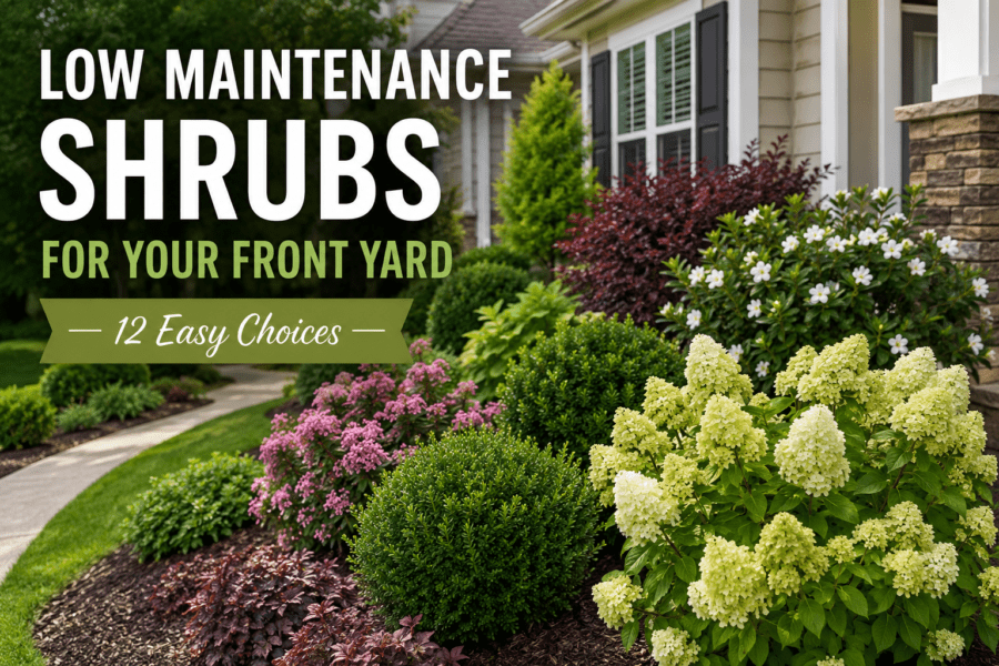 A picture of Low Maintenance Shrubs for Your Front Yard